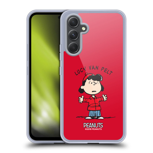 Peanuts Characters Lucy van Pelt Soft Gel Case for Samsung Galaxy A54 5G