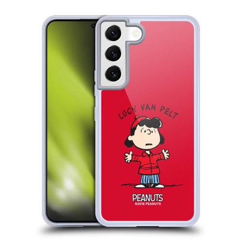 Peanuts Characters Lucy van Pelt Soft Gel Case for Samsung Galaxy S22 5G & MagSafe