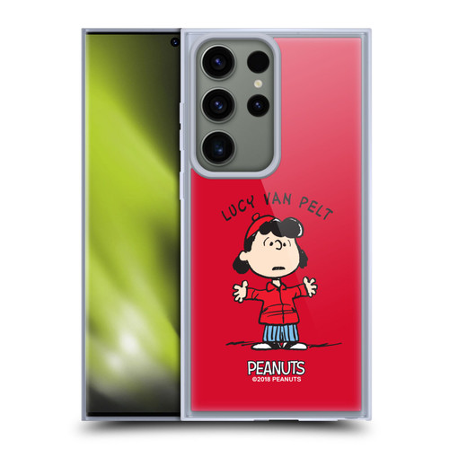 Peanuts Characters Lucy van Pelt Soft Gel Case for Samsung Galaxy S23 Ultra 5G & MagSafe