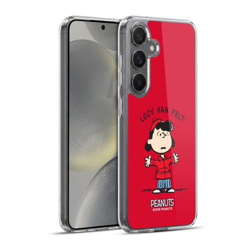 Peanuts Characters Lucy van Pelt Soft Gel Case for Samsung Galaxy S24+ 5G & MagSafe