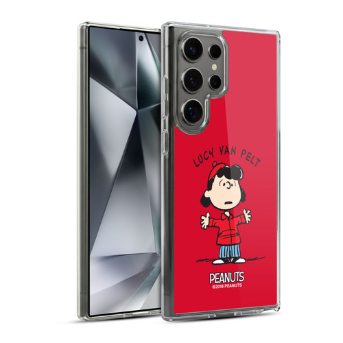 Peanuts Characters Lucy van Pelt Soft Gel Case for Samsung Galaxy S24 Ultra 5G & MagSafe