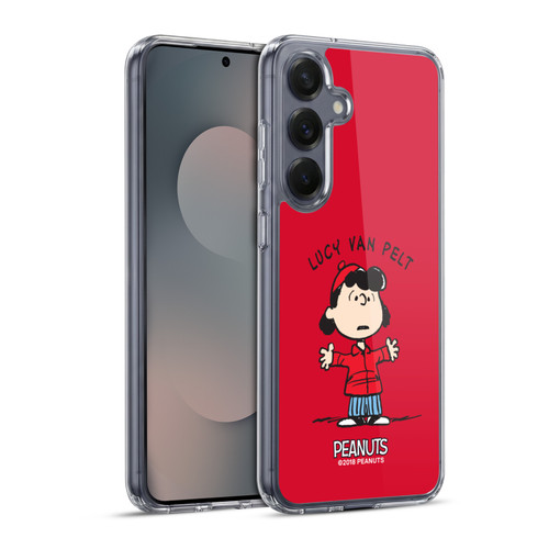 Peanuts Characters Lucy van Pelt Soft Gel Case for Samsung Galaxy S25+ & MagSafe