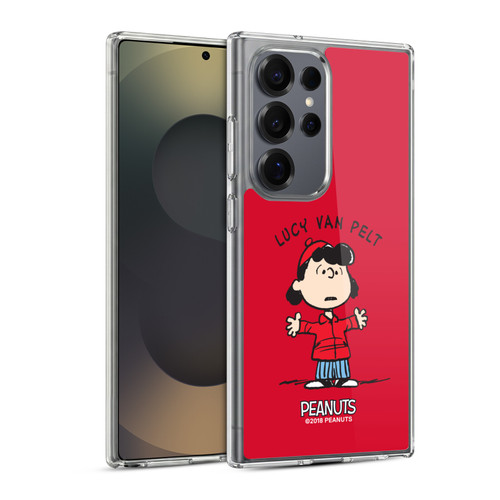 Peanuts Characters Lucy van Pelt Soft Gel Case for Samsung Galaxy S25 Ultra & MagSafe