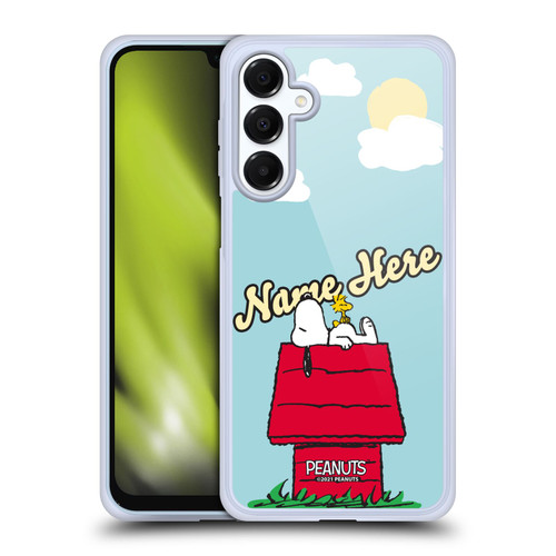 Custom Customised Personalised Peanuts Art Snoopy & Woodstock Soft Gel Case for Samsung Galaxy A16 5G
