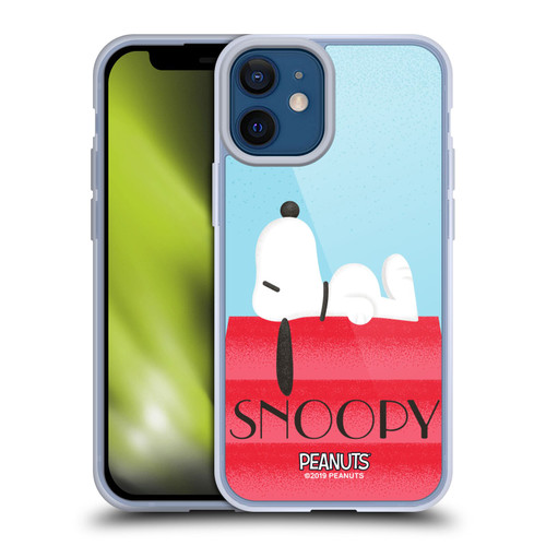 Peanuts Snoopy Deco Dreams House Soft Gel Case for Apple iPhone 12 Mini