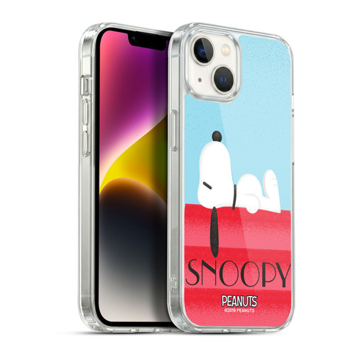 Peanuts Snoopy Deco Dreams House Soft Gel Case for Apple iPhone 14 Plus & MagSafe