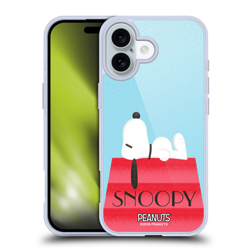 Peanuts Snoopy Deco Dreams House Soft Gel Case for Apple iPhone 16