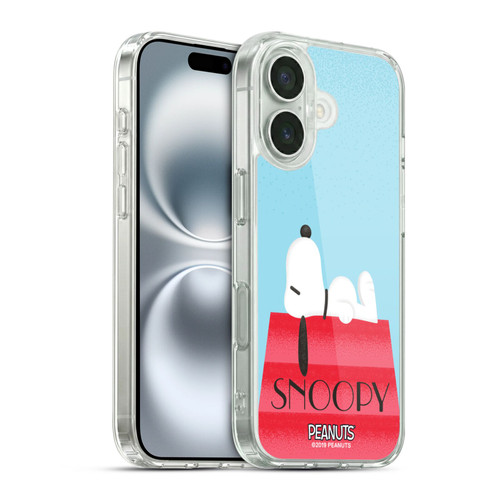 Peanuts Snoopy Deco Dreams House Soft Gel Case for Apple iPhone 16 & MagSafe