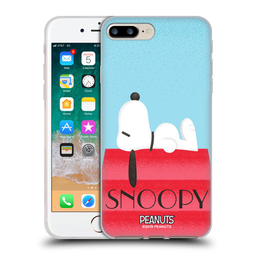Peanuts Snoopy Deco Dreams House Soft Gel Case for Apple iPhone 7 Plus / iPhone 8 Plus & MagSafe