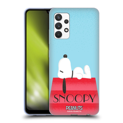 Peanuts Snoopy Deco Dreams House Soft Gel Case for Samsung Galaxy A32 (2021)