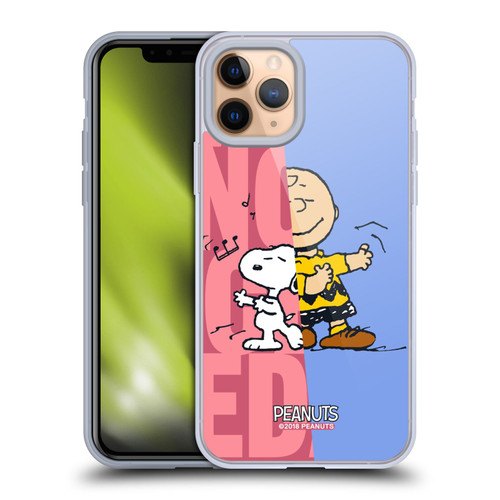 Peanuts Halfs And Laughs Snoopy & Charlie Soft Gel Case for Apple iPhone 11 Pro & MagSafe