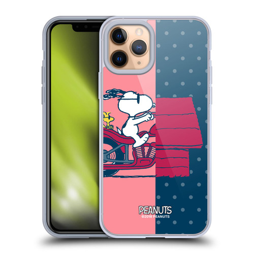 Peanuts Halfs And Laughs Snoopy & Woodstock Soft Gel Case for Apple iPhone 11 Pro & MagSafe