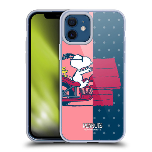 Peanuts Halfs And Laughs Snoopy & Woodstock Soft Gel Case for Apple iPhone 12 / iPhone 12 Pro & MagSafe