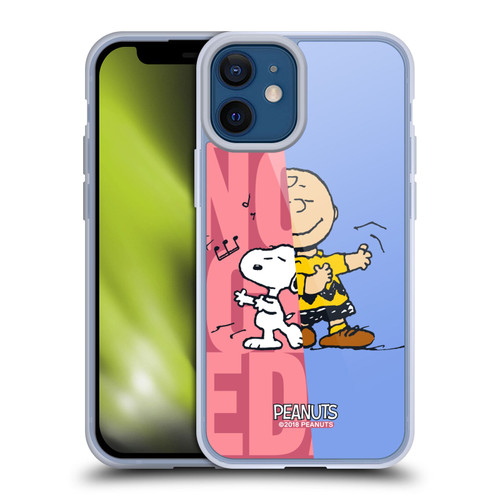 Peanuts Halfs And Laughs Snoopy & Charlie Soft Gel Case for Apple iPhone 12 Mini