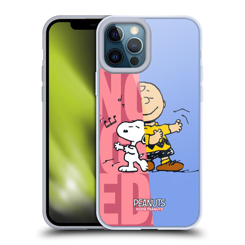 Peanuts Halfs And Laughs Snoopy & Charlie Soft Gel Case for Apple iPhone 12 Pro Max & MagSafe