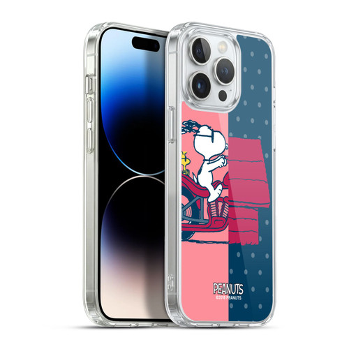 Peanuts Halfs And Laughs Snoopy & Woodstock Soft Gel Case for Apple iPhone 13 Pro Max & MagSafe