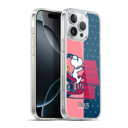 Peanuts Halfs And Laughs Snoopy & Woodstock Soft Gel Case for Apple iPhone 16 Pro Max & MagSafe
