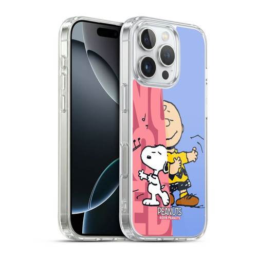 Peanuts Halfs And Laughs Snoopy & Charlie Soft Gel Case for Apple iPhone 16 Pro & MagSafe