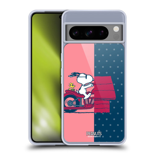 Peanuts Halfs And Laughs Snoopy & Woodstock Soft Gel Case for Google Pixel 8 Pro