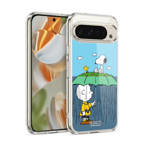 Peanuts Halfs And Laughs Charlie, Snoppy & Woodstock Soft Gel Case for Google Pixel 9 / Pixel 9 Pro