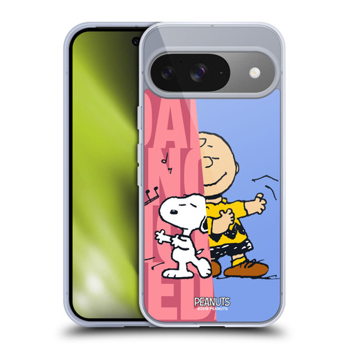 Peanuts Halfs And Laughs Snoopy & Charlie Soft Gel Case for Google Pixel 9 / Pixel 9 Pro