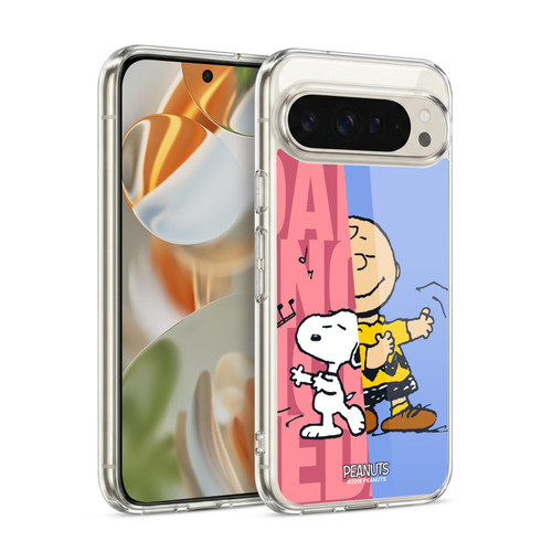 Peanuts Halfs And Laughs Snoopy & Charlie Soft Gel Case for Google Pixel 9 / Pixel 9 Pro