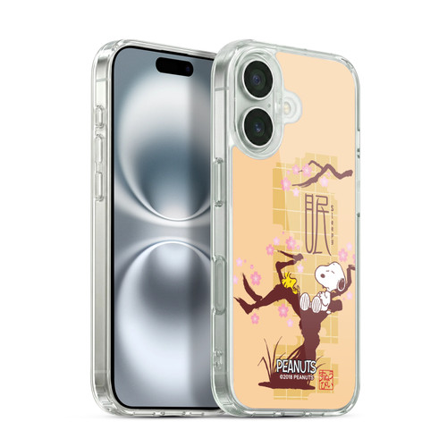 Peanuts Oriental Snoopy Sleepy Soft Gel Case for Apple iPhone 16 & MagSafe