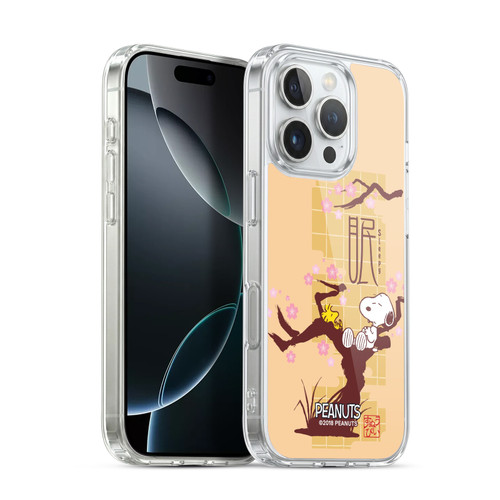 Peanuts Oriental Snoopy Sleepy Soft Gel Case for Apple iPhone 16 Pro & MagSafe
