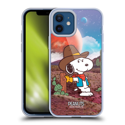 Peanuts Snoopy Space Cowboy Nebula Ranger Soft Gel Case for Apple iPhone 12 / iPhone 12 Pro