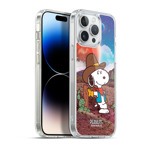 Peanuts Snoopy Space Cowboy Nebula Ranger Soft Gel Case for Apple iPhone 13 Pro Max & MagSafe