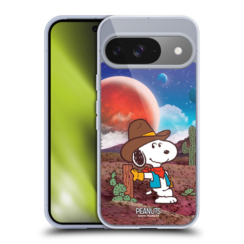 Peanuts Snoopy Space Cowboy Nebula Ranger Soft Gel Case for Google Pixel 9 / Pixel 9 Pro