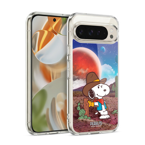 Peanuts Snoopy Space Cowboy Nebula Ranger Soft Gel Case for Google Pixel 9 / Pixel 9 Pro