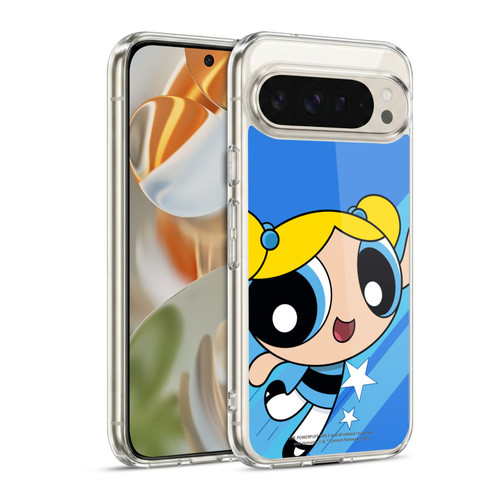 The Powerpuff Girls Graphics Bubbles Soft Gel Case for Google Pixel 9 / Pixel 9 Pro