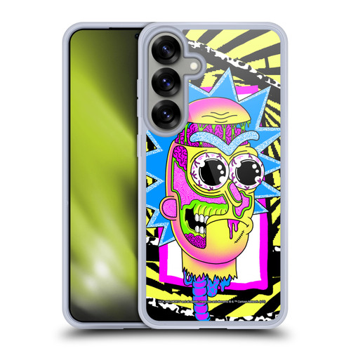 Rick And Morty Season 1 & 2 Graphics Rick Soft Gel Case for Samsung Galaxy S25+