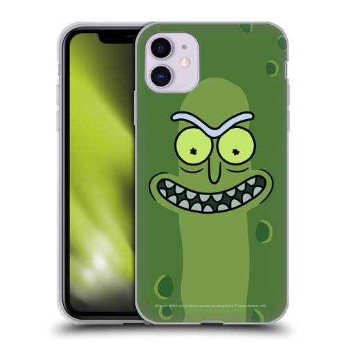 Rick And Morty Season 3 Graphics Pickle Rick Soft Gel Case for Apple iPhone 11