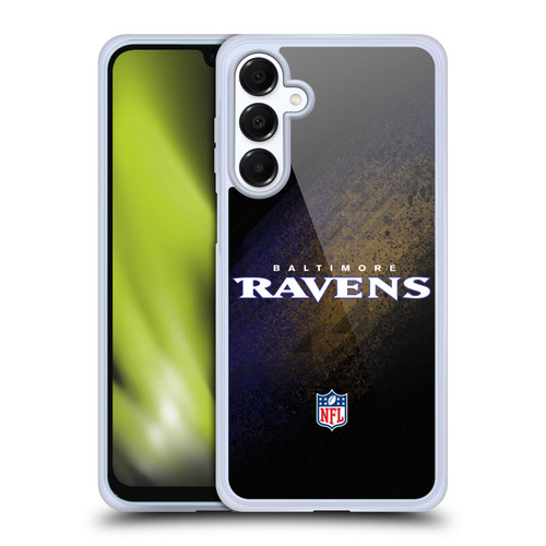 NFL Baltimore Ravens Logo Blur Soft Gel Case for Samsung Galaxy A16 5G