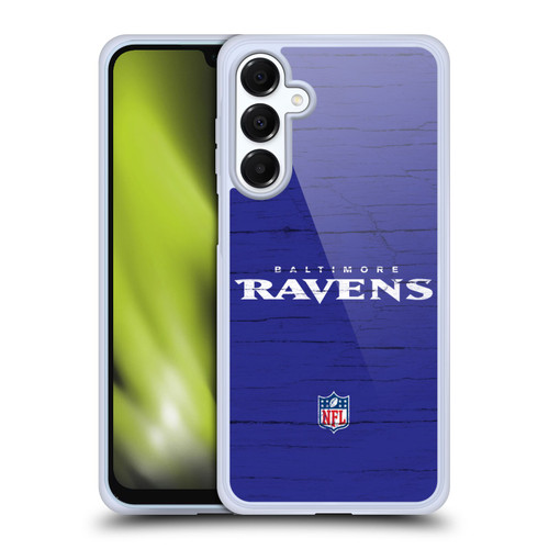 NFL Baltimore Ravens Logo Distressed Look Soft Gel Case for Samsung Galaxy A16 5G