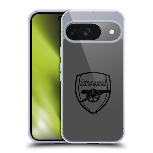 Arsenal FC Crest 2 Black Logo Soft Gel Case for Google Pixel 9 / Pixel 9 Pro Arsenal FC Crest 2 Black Logo Soft Gel Case for Google Pixel 9 / Pixel 9 Pro