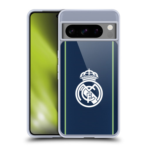 Real Madrid CF Badge Dark Blue Soft Gel Case for Google Pixel 8 Pro