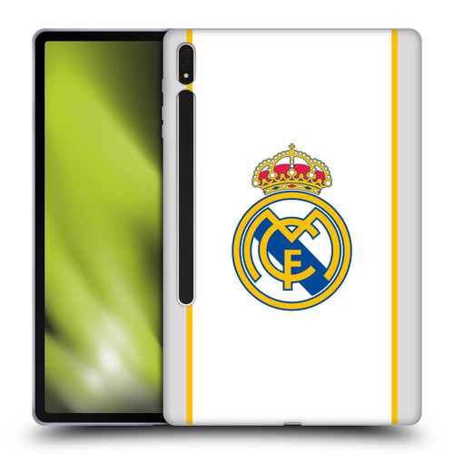 Real Madrid CF Badge White Soft Gel Case for Samsung Galaxy Tab S8 Plus Real Madrid CF Badge White Soft Gel Case for Samsung Galaxy Tab S8 Plus