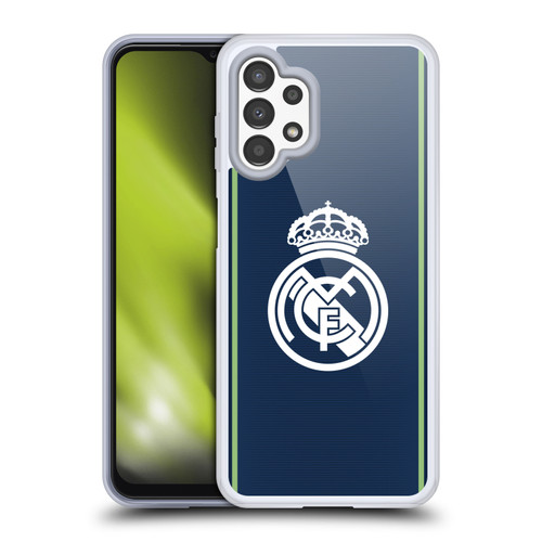 Real Madrid CF Badge Dark Blue Soft Gel Case for Samsung Galaxy A13 (2022)