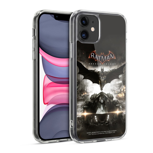 Batman Arkham Knight Graphics Key Art Soft Gel Case for Apple iPhone 11