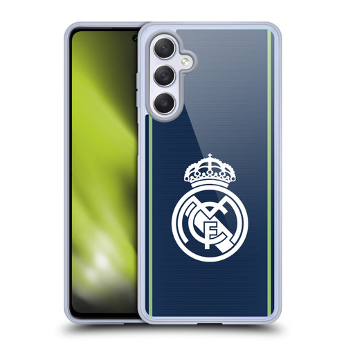 Real Madrid CF Badge Dark Blue Soft Gel Case for Samsung Galaxy M54 5G