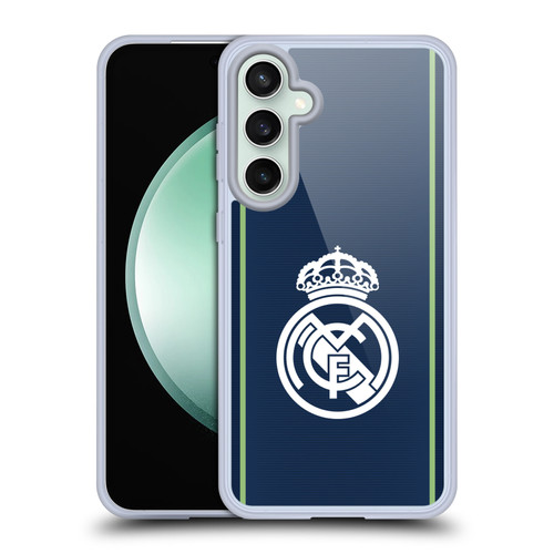 Real Madrid CF Badge Dark Blue Soft Gel Case for Samsung Galaxy S23 FE 5G & MagSafe