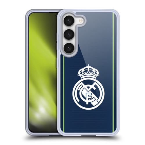 Real Madrid CF Badge Dark Blue Soft Gel Case for Samsung Galaxy S23 5G & MagSafe