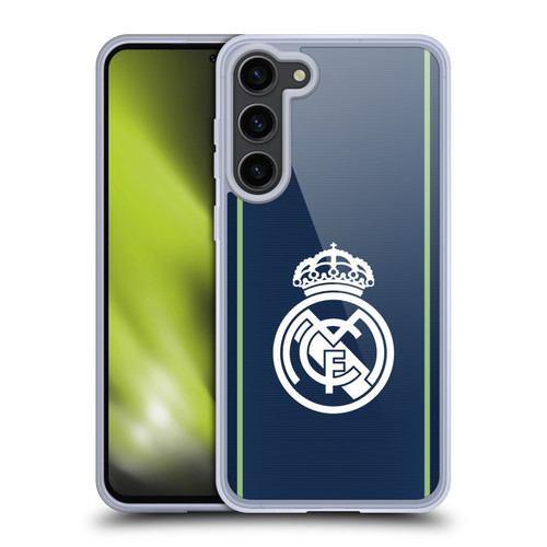 Real Madrid CF Badge Dark Blue Soft Gel Case for Samsung Galaxy S23+ 5G & MagSafe