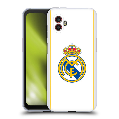 Real Madrid CF Badge White Soft Gel Case for Samsung Galaxy Xcover6 Pro/Pro2