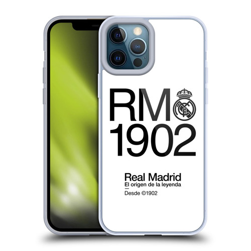 Real Madrid CF Legend RM 1902 Soft Gel Case for Apple iPhone 12 Pro Max