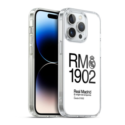 Real Madrid CF Legend RM 1902 Soft Gel Case for Apple iPhone 13 Pro