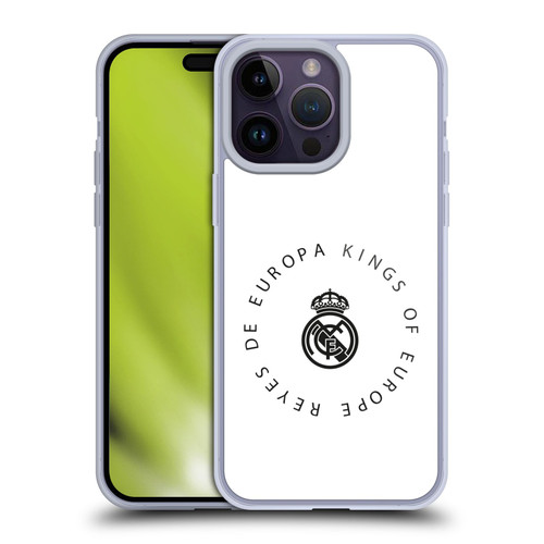 Real Madrid CF Legend Europa Kings Soft Gel Case for Apple iPhone 14 Pro Max Real Madrid CF Legend Europa Kings Soft Gel Case for Apple iPhone 14 Pro Max